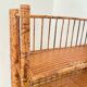 70's foldable bamboo shelf