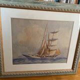 Tableau marine Marc Chataignier