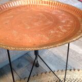 Table d'appoint plateau marocain