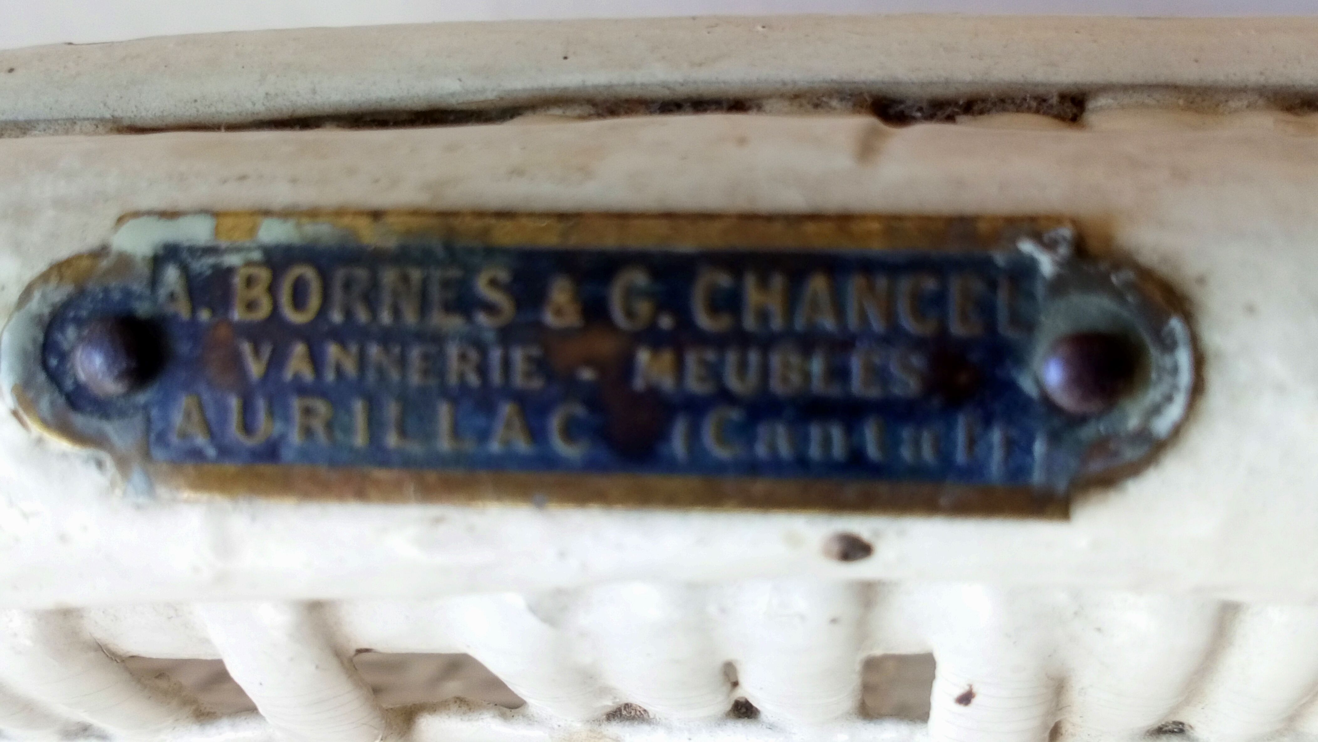 Low chair rattan 1900