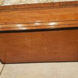 Curved wooden shawl box