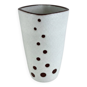 JAAP RAVELLI white ceramic vase signed