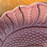 Plat à gâteaux en barbotine céramique