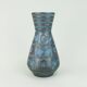 Carstens vase decor ankara blue gray metallic glaze no. 1218-29 1960s