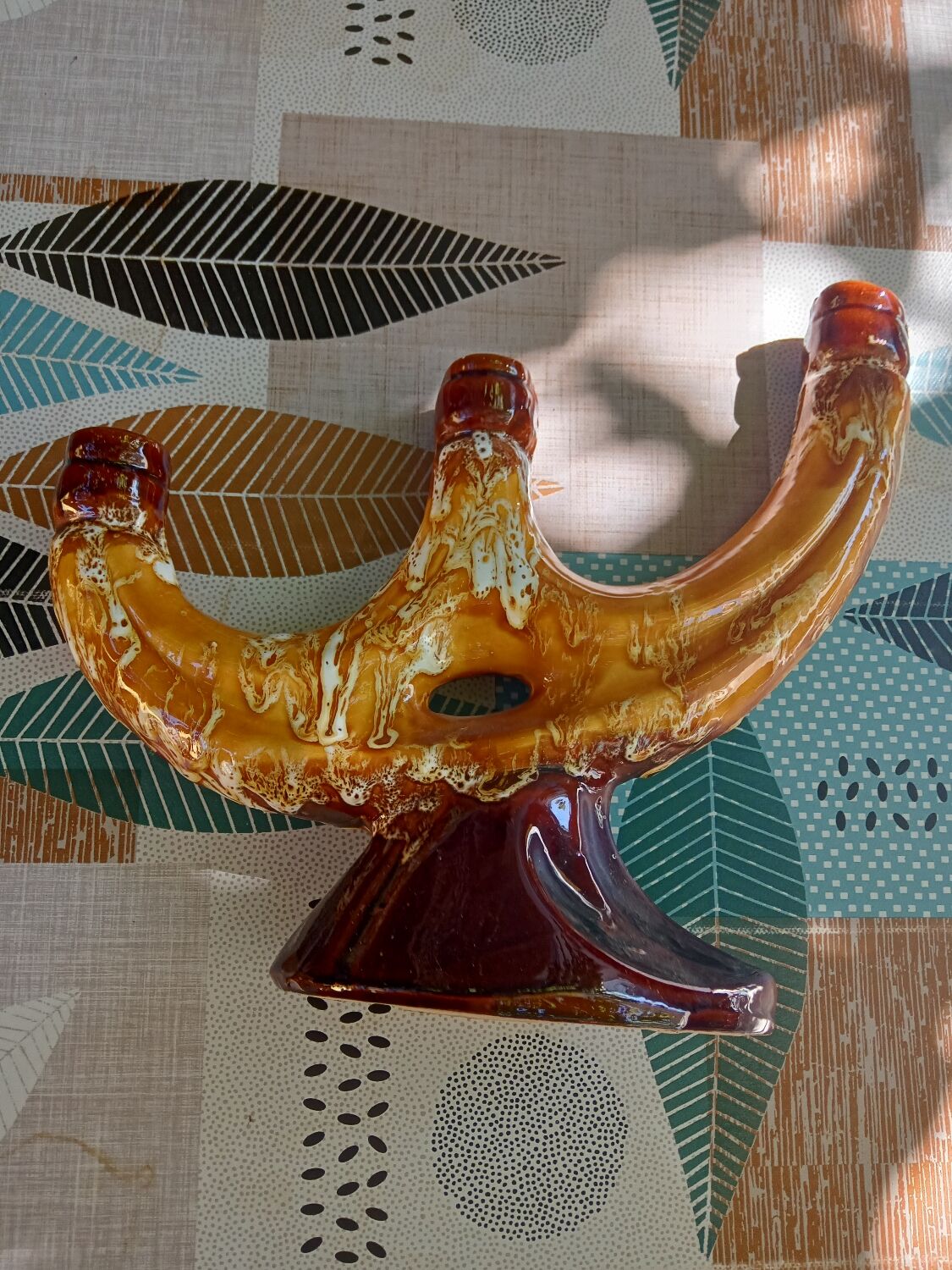 Ceramic candlestick