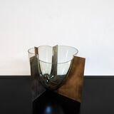 Vase sculpture S509 de Carlo Nason pour Mazzega 1969