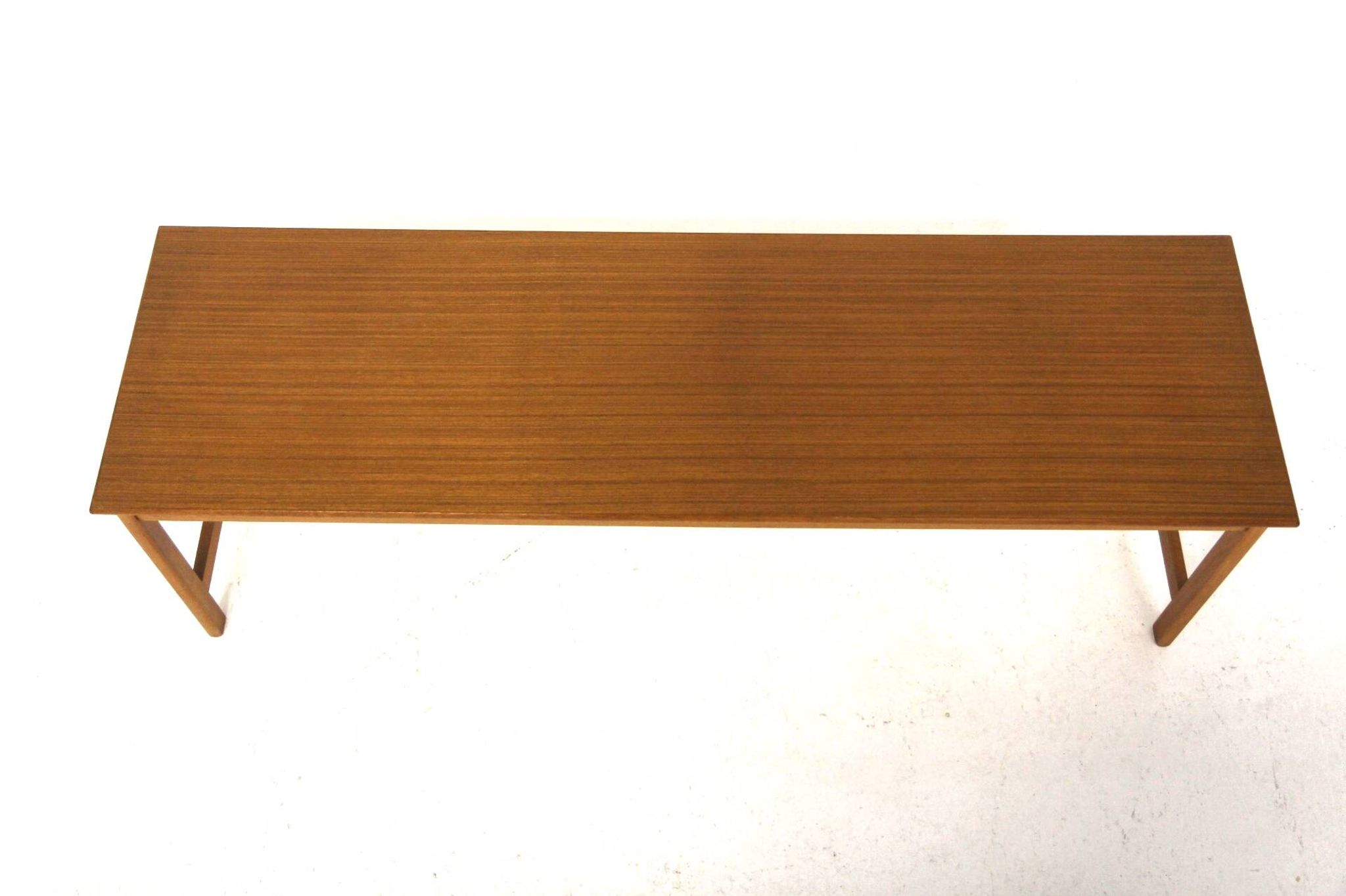 Banc minimaliste en teck, Suède, 1960