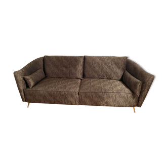 Grey sofa 3 places Kare Design