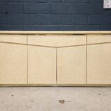 Buffet laqué blanc Eric Maville