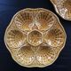 Lot 2 oyster plates Sarreguemines