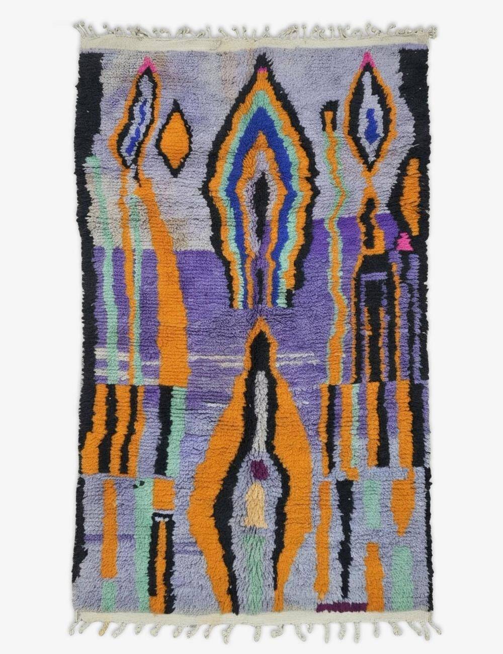 Abstract Berber Rug - 291 x 174 cm