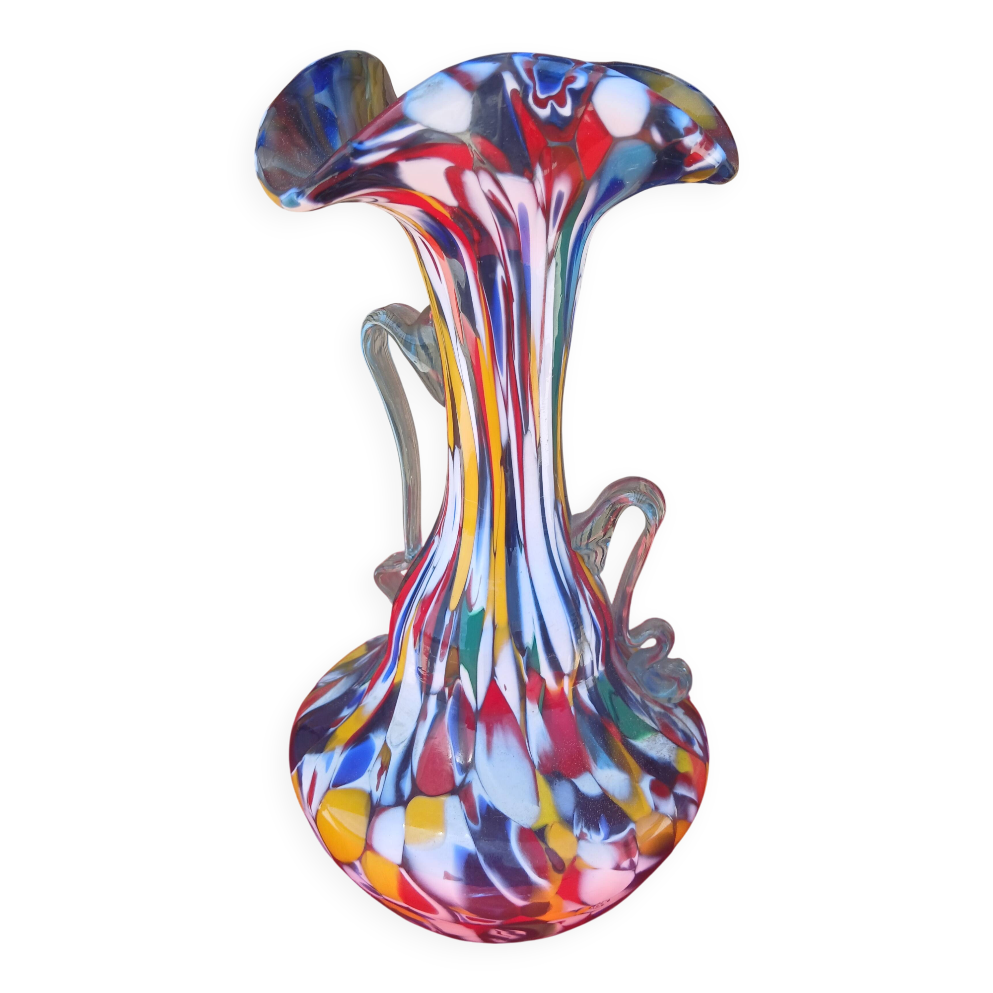 Murano glass vase