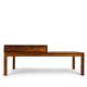 Bench with rosewood box, Swedish design 1960s