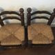 Pair of popular art bass chairs