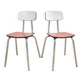 Pair of Formica chairs