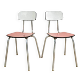 Pair of Formica chairs