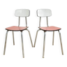 Pair of Formica chairs