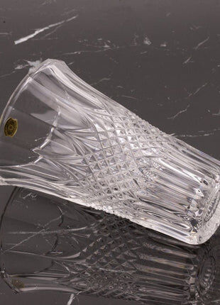 Otero crystal vase from Val Saint Lambert