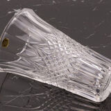 Otero crystal vase from Val Saint Lambert