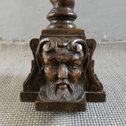 Side table, occasional table, neo-Renaissance, with fauna, late 19th century.