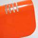 Office lamp targetti sankey metal orange vintage 70s