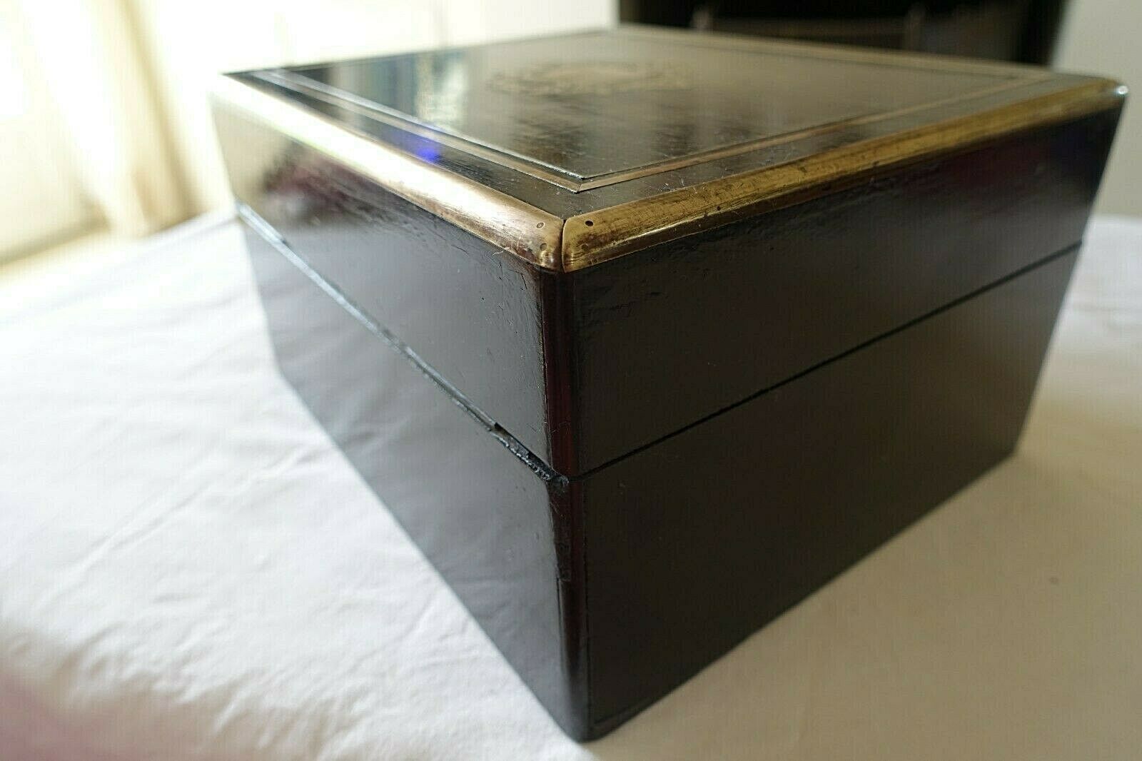 sewing box XIX Boulle Napoleon 3, toilet box