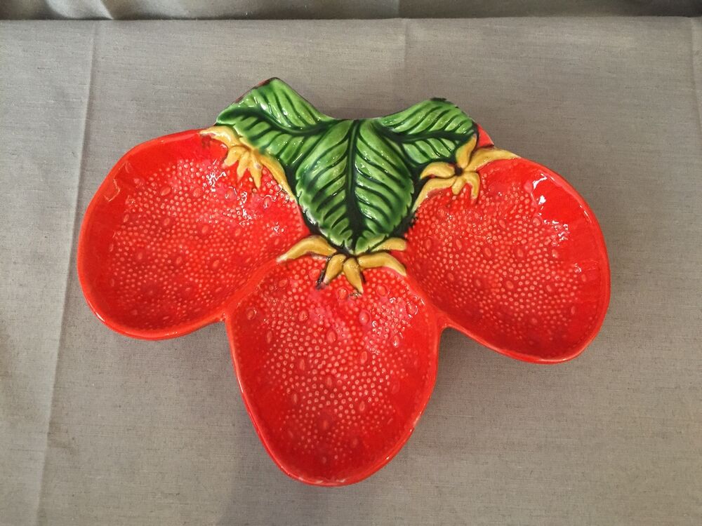 Vintage strawberry-shaped beggar or servant