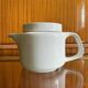 Sarreguemines white porcelain teapots from the 70s (X10)