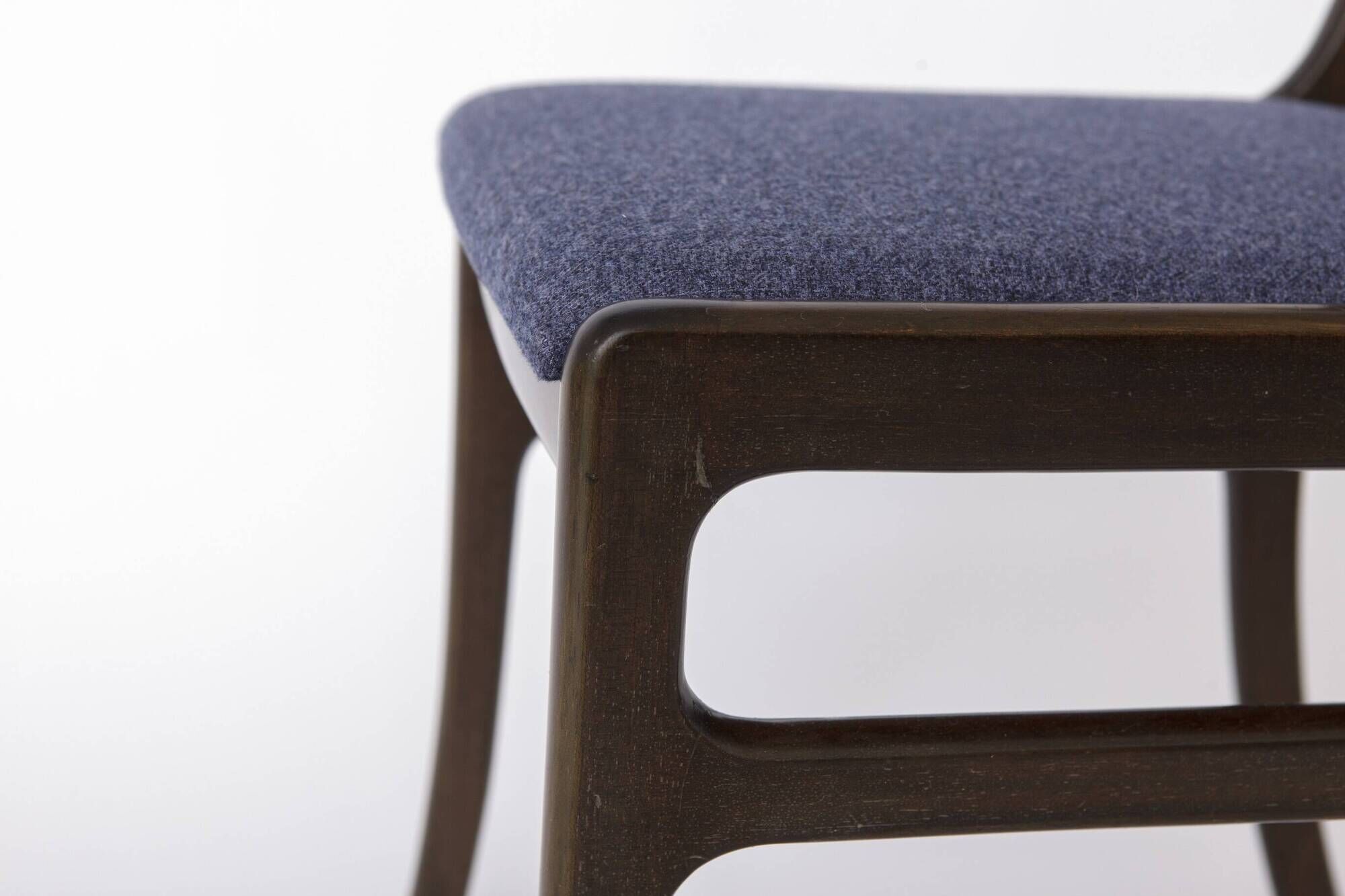 Ole Wanscher Dining Chair for Poul Jeppesen | Danish Mid-Century Mahogany