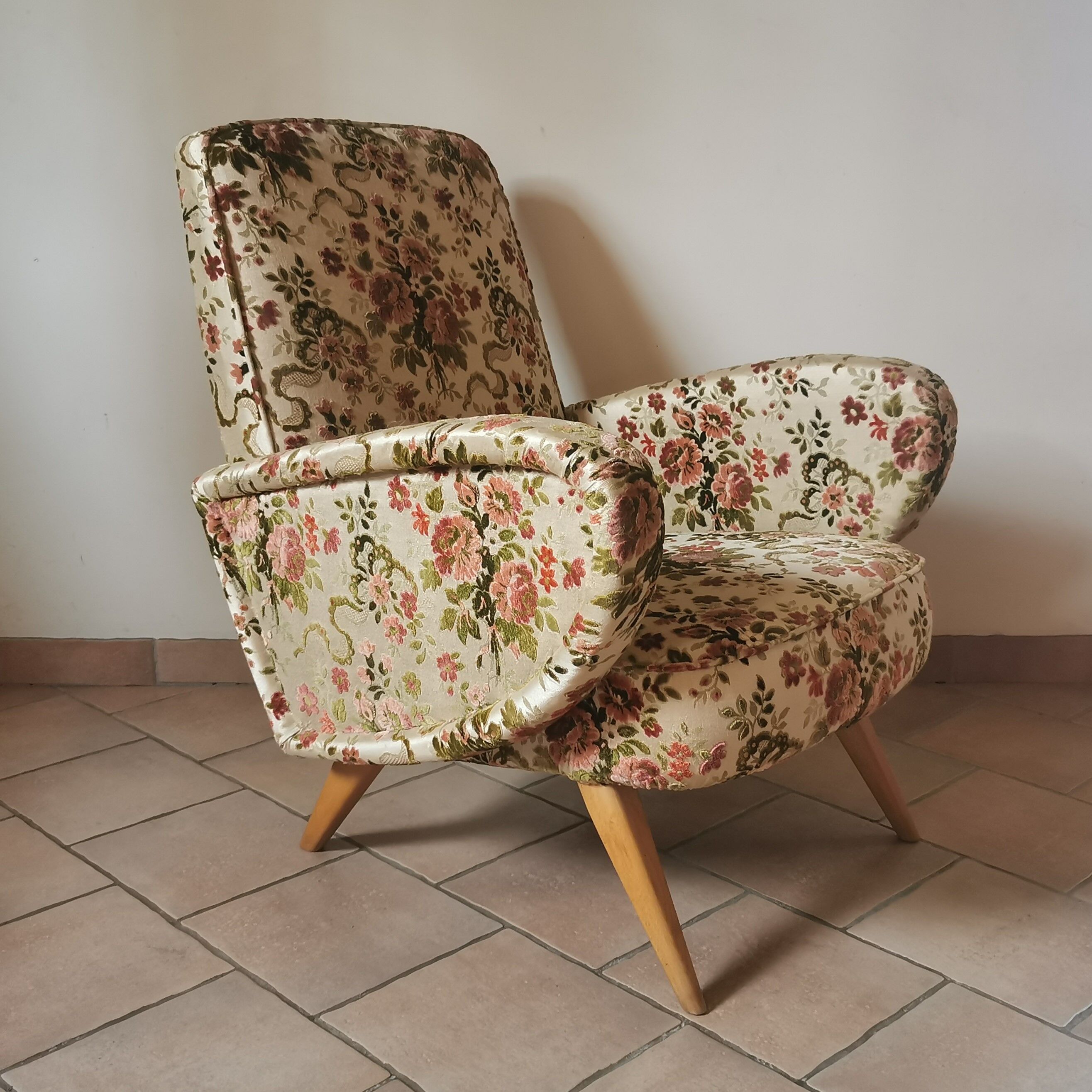 Pair of armchairs 50s/60s