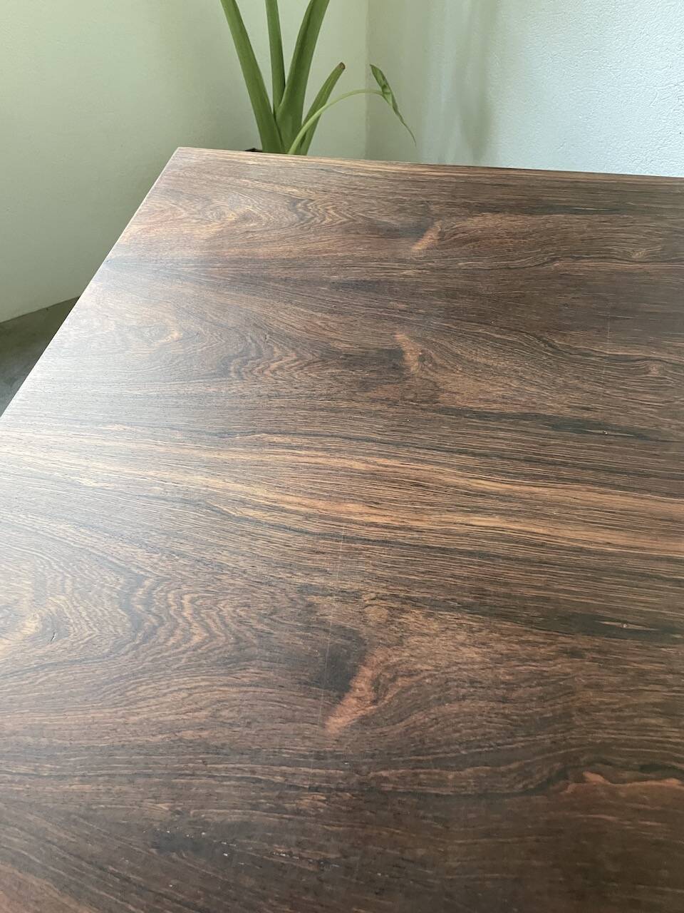 Desk and its Scandinavian rosewood chair