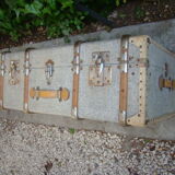 Old travel trunk