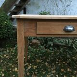 Two drawers farm table