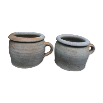 Two pottery Popular Art at the end of the 19th century