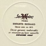6 Sarreguemines Enfants Richard dinner plates