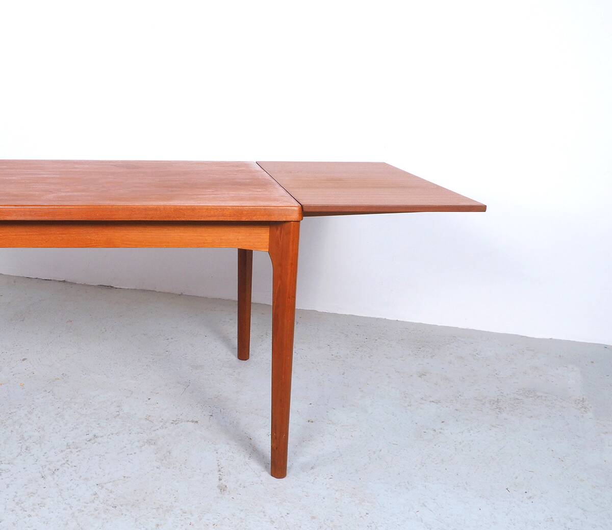 Extendable Dining Table by Henning Kjærnulf for Vejle Mobelfabrik, Denmark, 1960s