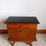 Vintage bedside tables from the 1950s.