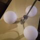Hanging 70s opaline globes
