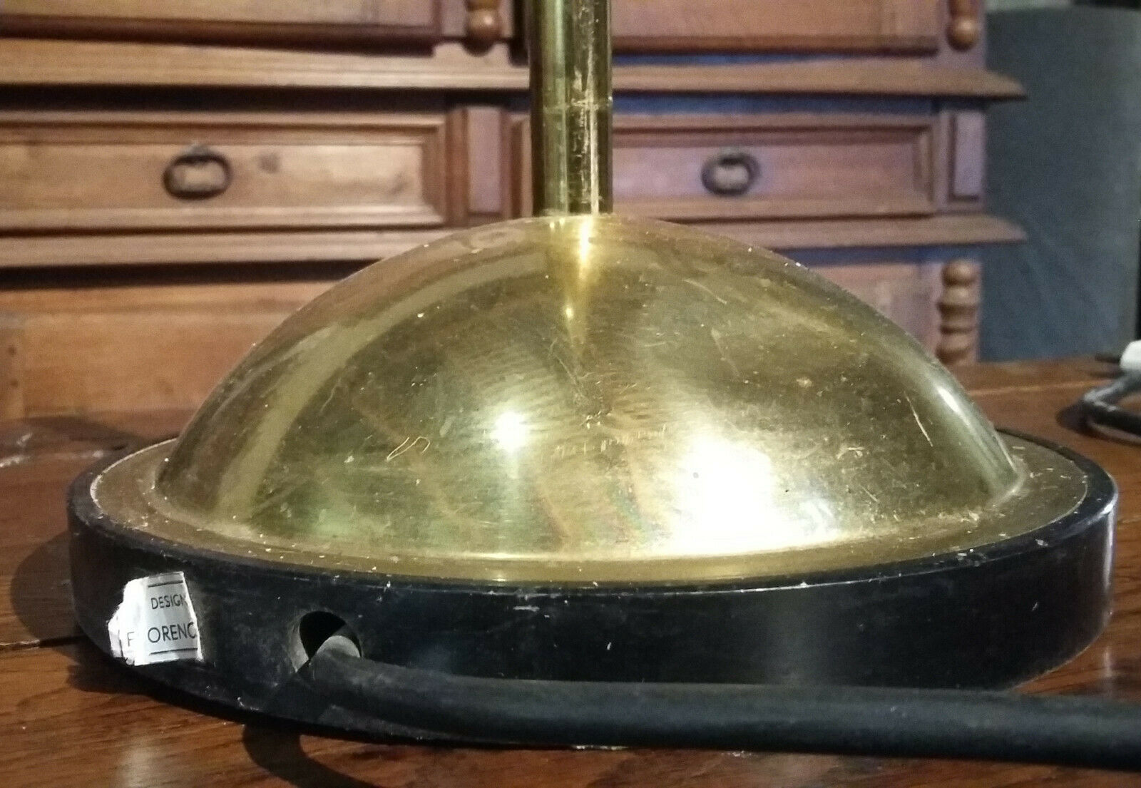 Florence Casey Italy design brass lamppost