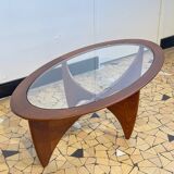 Astro oval coffee table  Victor Wilkins