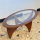Astro oval coffee table  Victor Wilkins