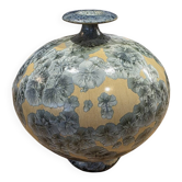 Round vase soliflore Marius Bessone (Vallauris) RARE