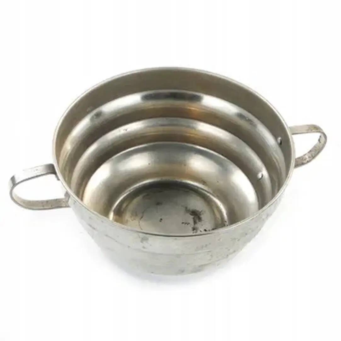 Art Nouveau sugar bowl, silver-plated brass, Germany, early 20th century