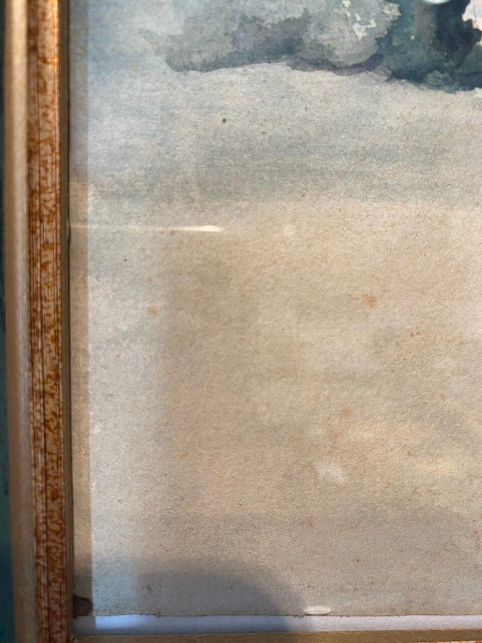 Tableau ancien, nature morte aux roses, XX siècle