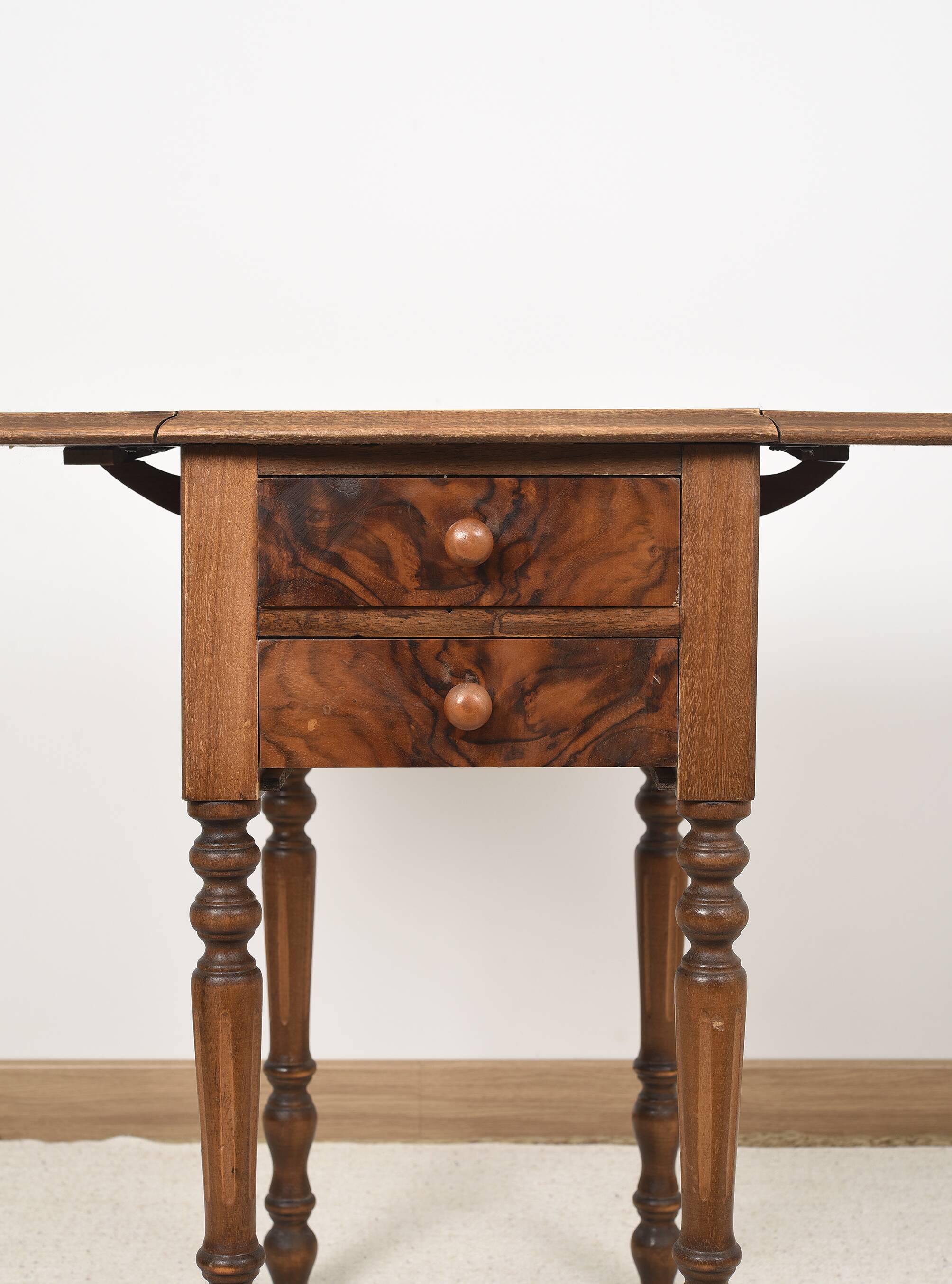 Small shuttered table, or side table.