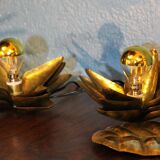 Lamps "Nénuphar" Italy 1950s