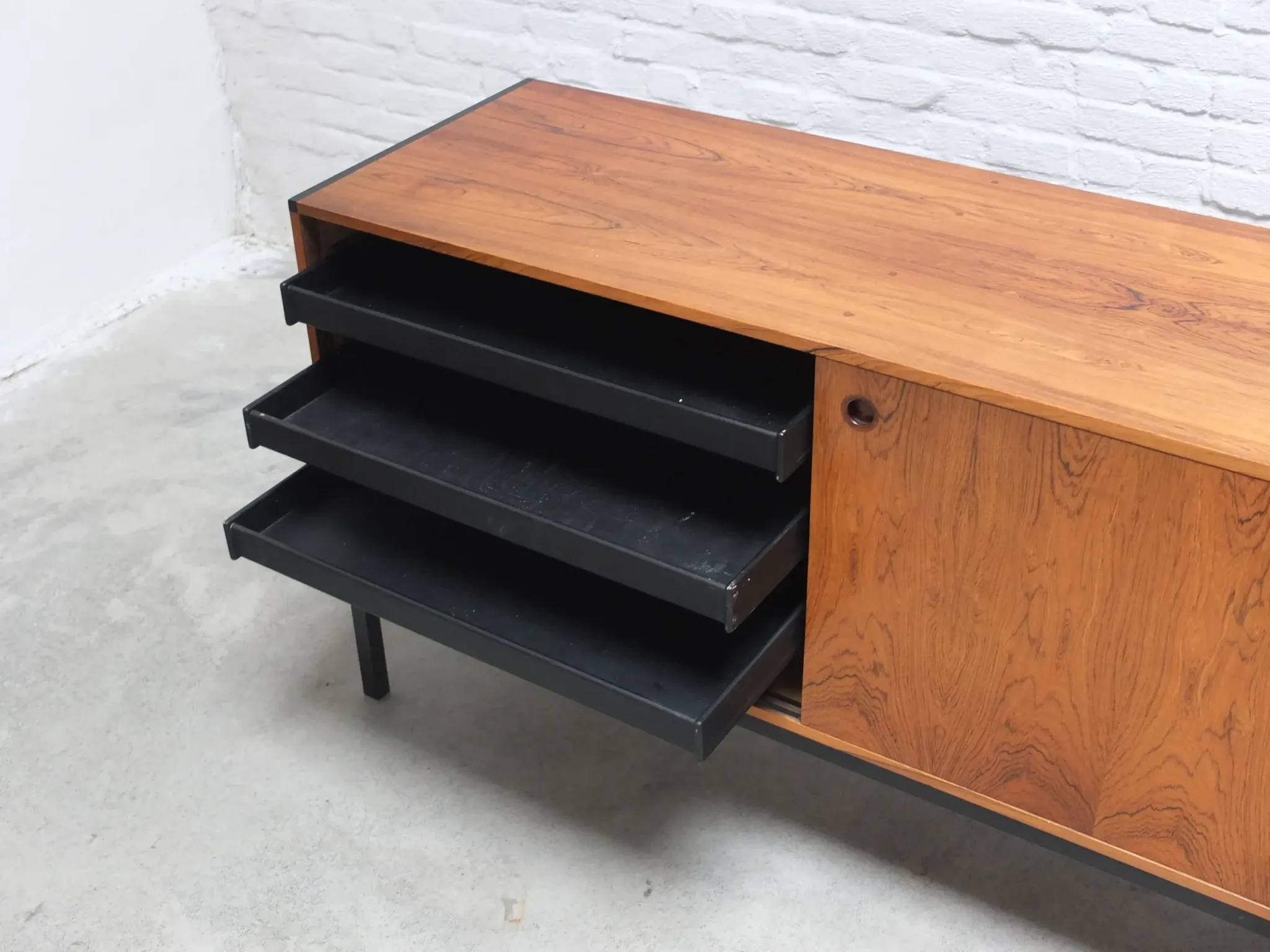 Pair of sideboards by Hans Hove & Palle Petersen for Christian Linneberg, 1960s