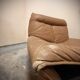 Pair of Gianni Pareschi lounge chairs for Busnelli, vintage leather from the 1970s.
