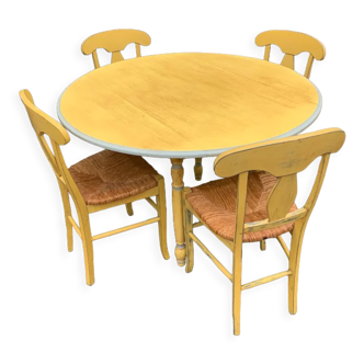 Dining table with 4 chairs