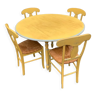 Dining table with 4 chairs